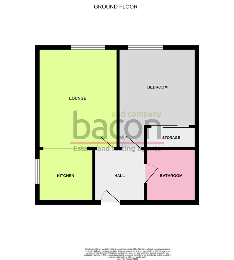 Floor Plan | Apartment | Bridge Road, Worthing | For Sale
